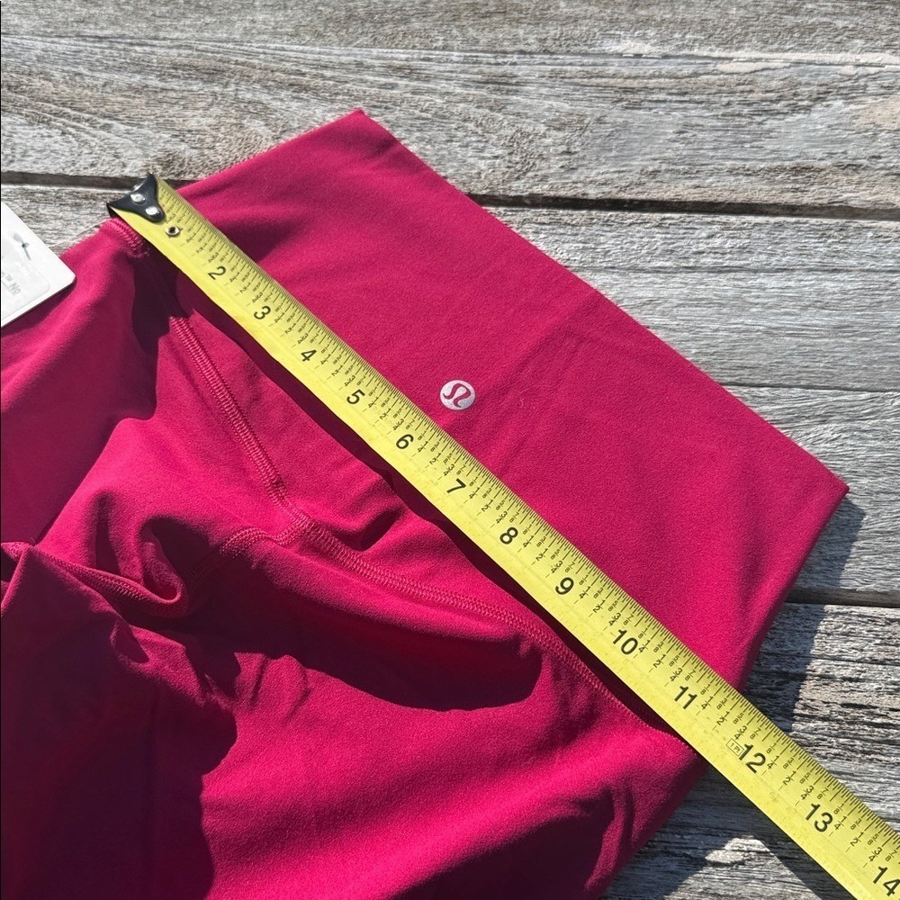 Lululemon Align No Line High-Rise Pant 25" Berry Rumble pink size 4‎ NWT - Picture 3 of 5